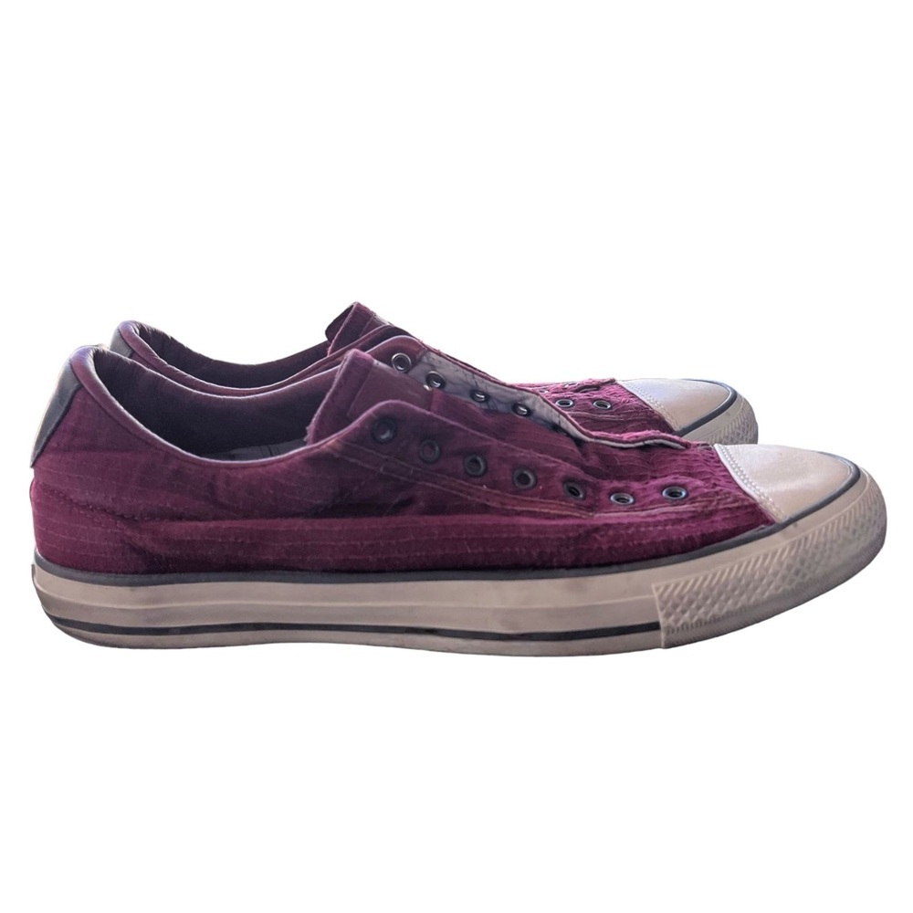 Converse John Varvatos x Chuck Taylor All Star Low Seersucker Sneakers Size 10.5 - Picture 3 of 6